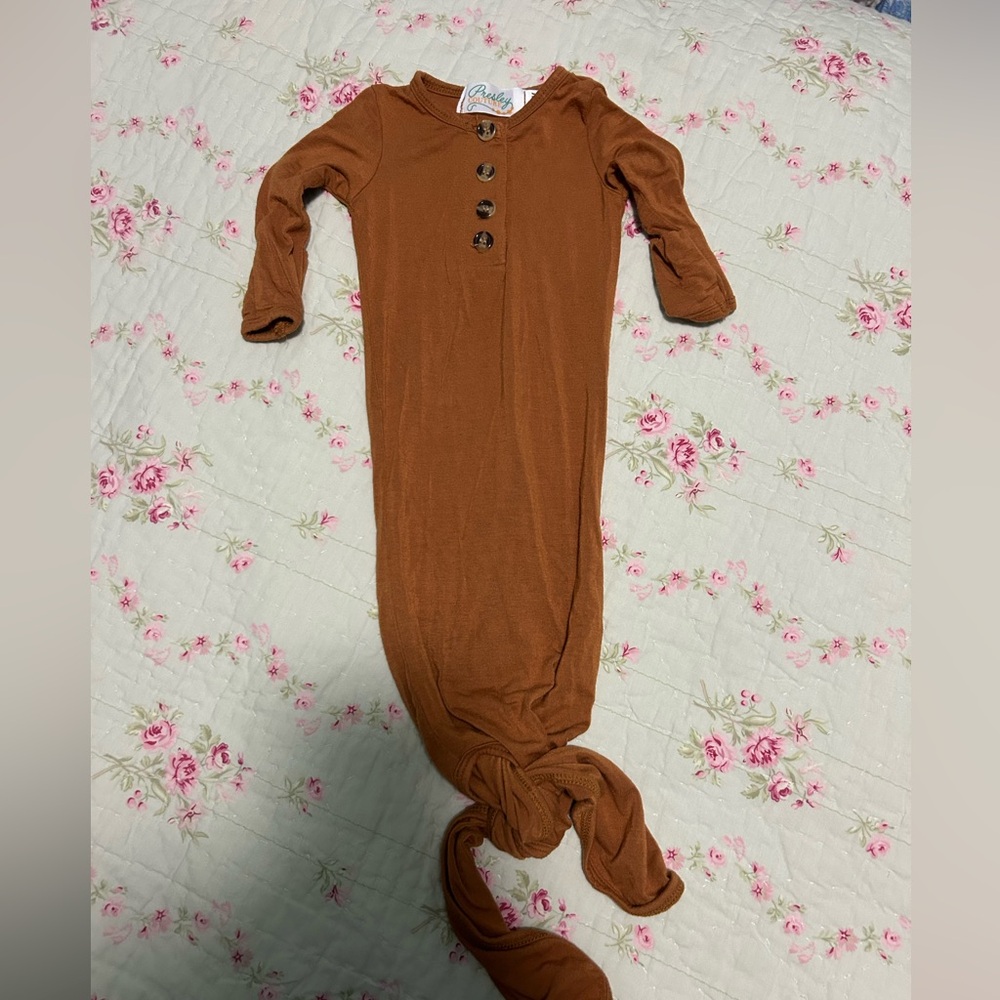 Presley Couture Gown Size 0/3 months
